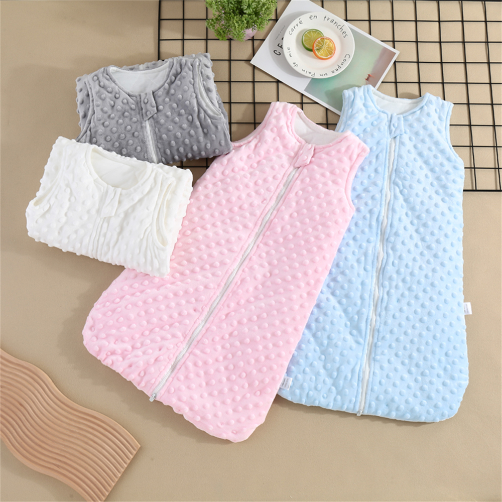 Fleece Sleep Bag - Baby Sleeping Bag 0-6m Autumn and