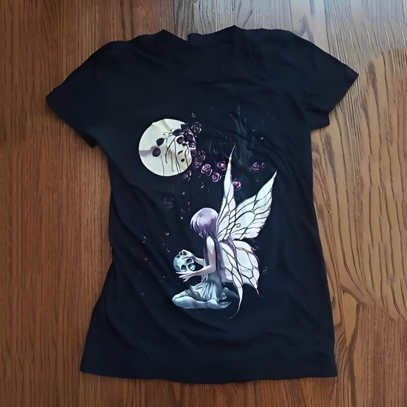 Baby Y2K Clothing - Gothic 90s Vintage Clothes Baby Tees