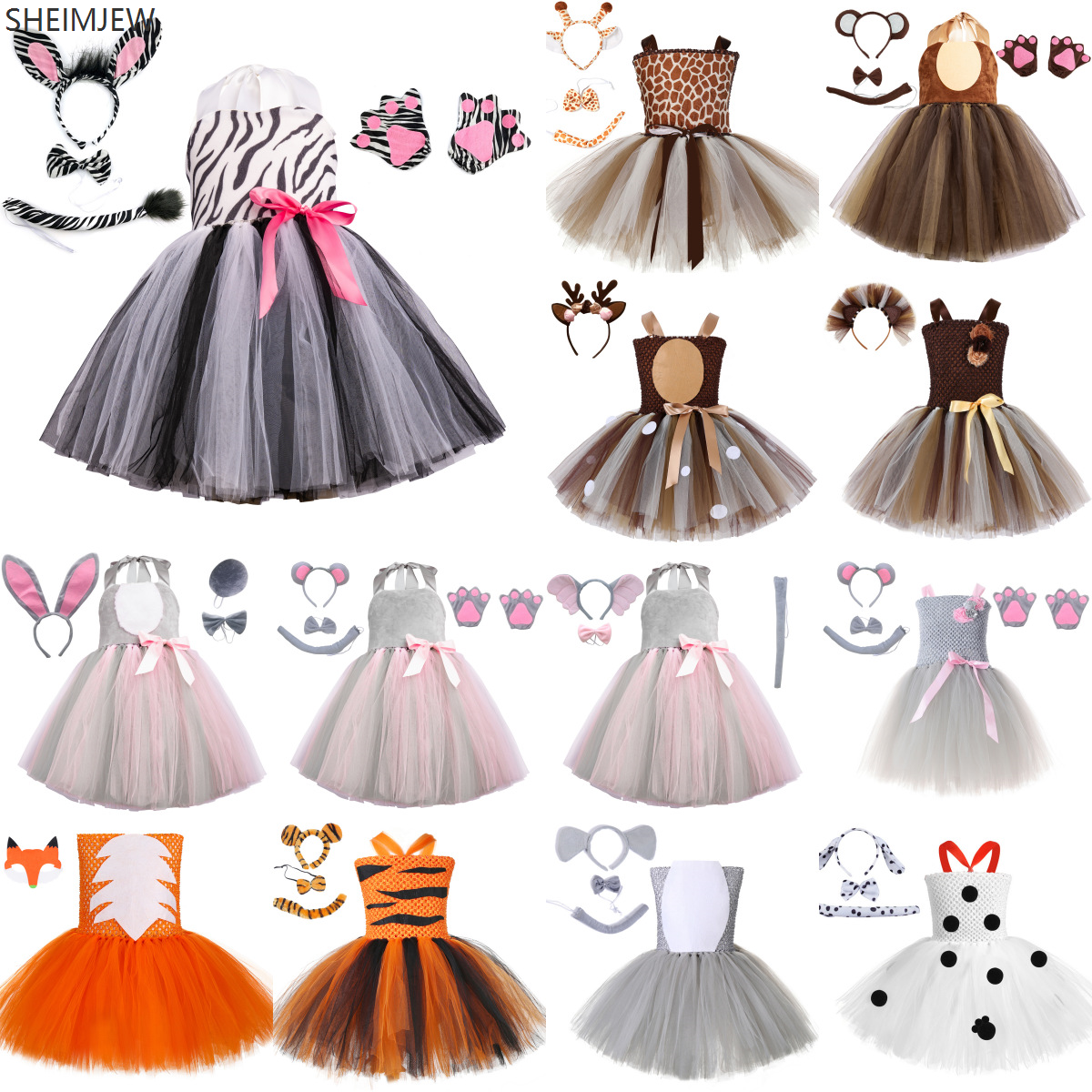 Baby Clothing Elephant - Cute Girls Jungle Theme Animal Costume