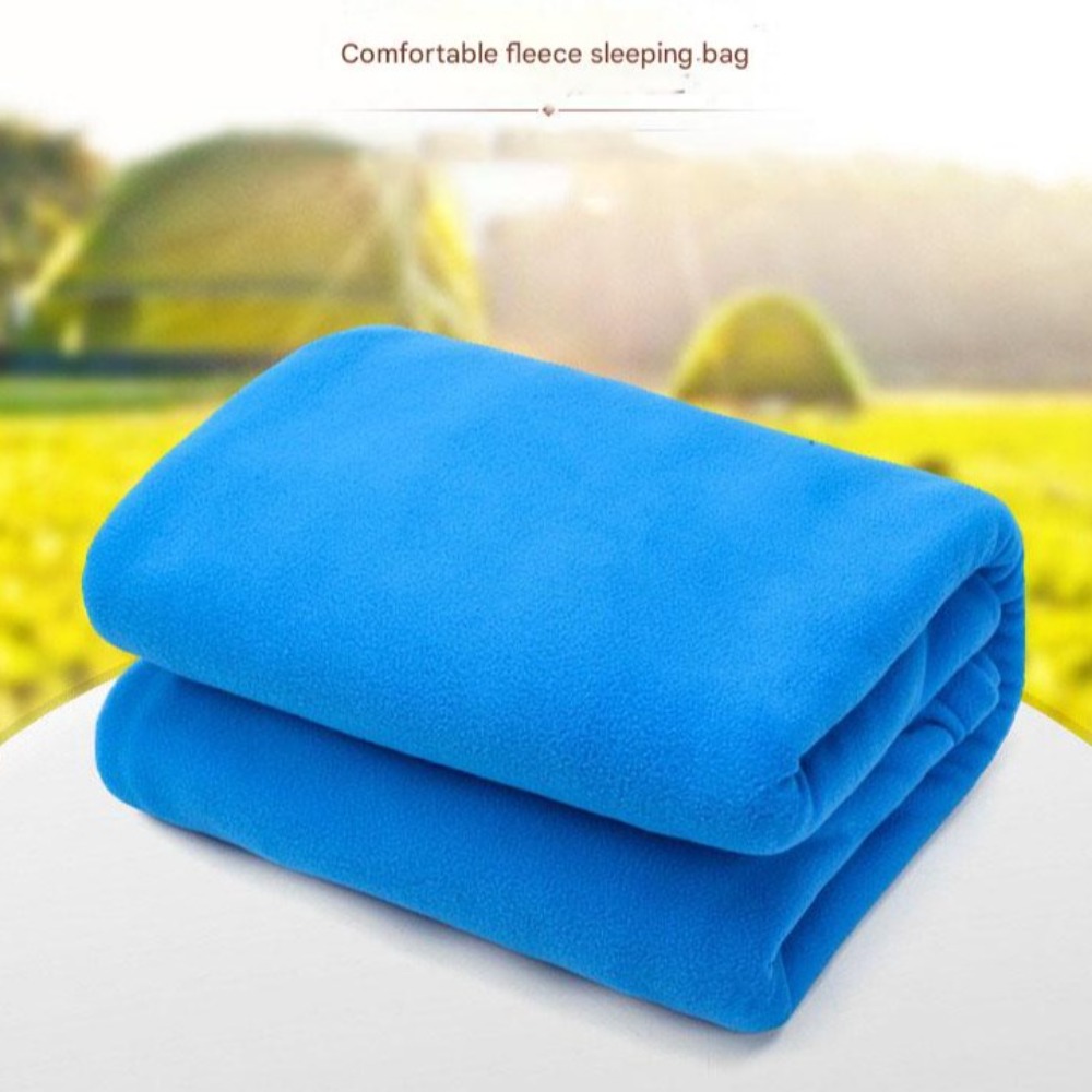 Fleece Sleep Bag - Portable Soft Fleece Sleeping Bag Polar