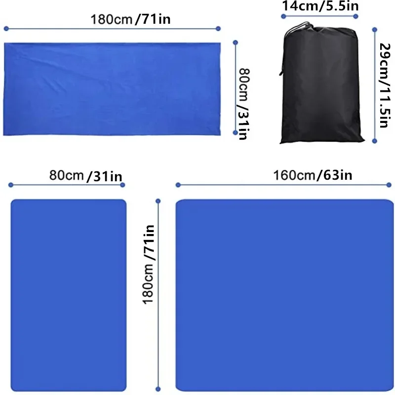 Portable Ultra-light Polar Fle - Fleece Sleep Bag のレビューと価格