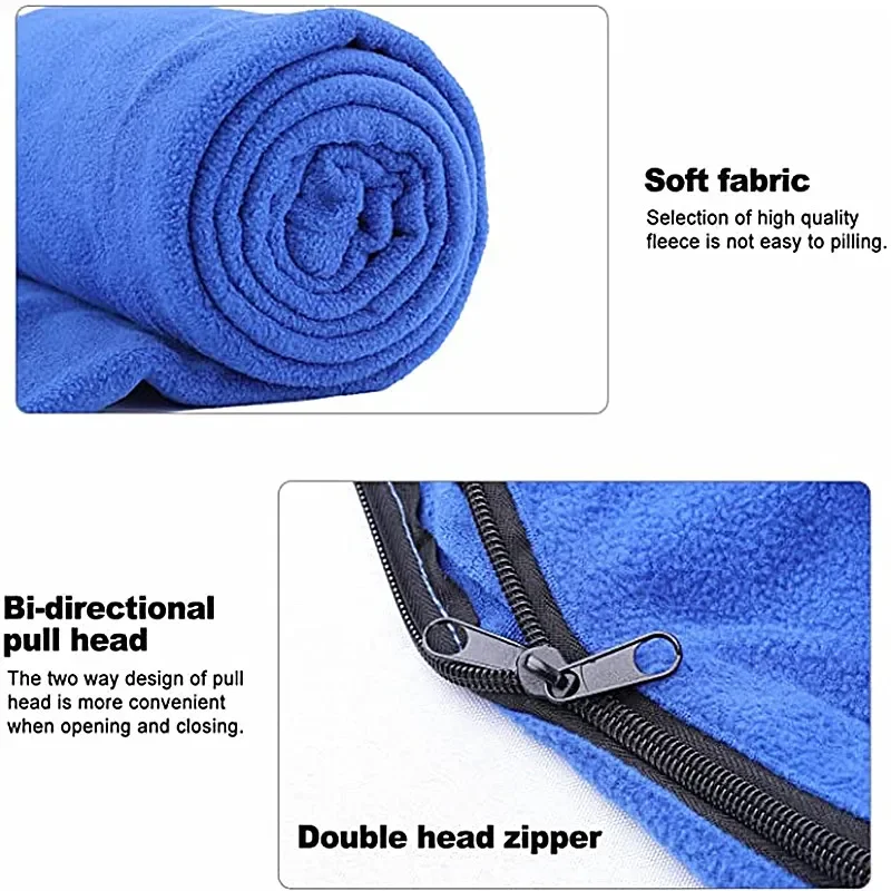 Portable Ultra-light Polar Fle - Fleece Sleep Bag のレビューと価格