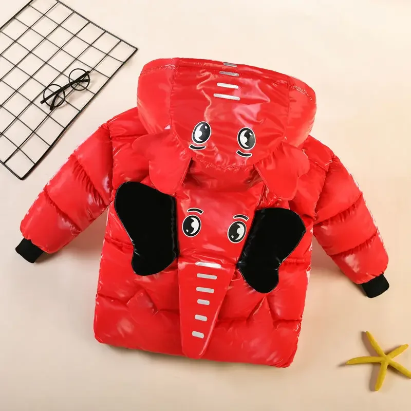 Boys' Cotton Padded Cartoon 3D - Baby Clothing Elephant のレビューと価格