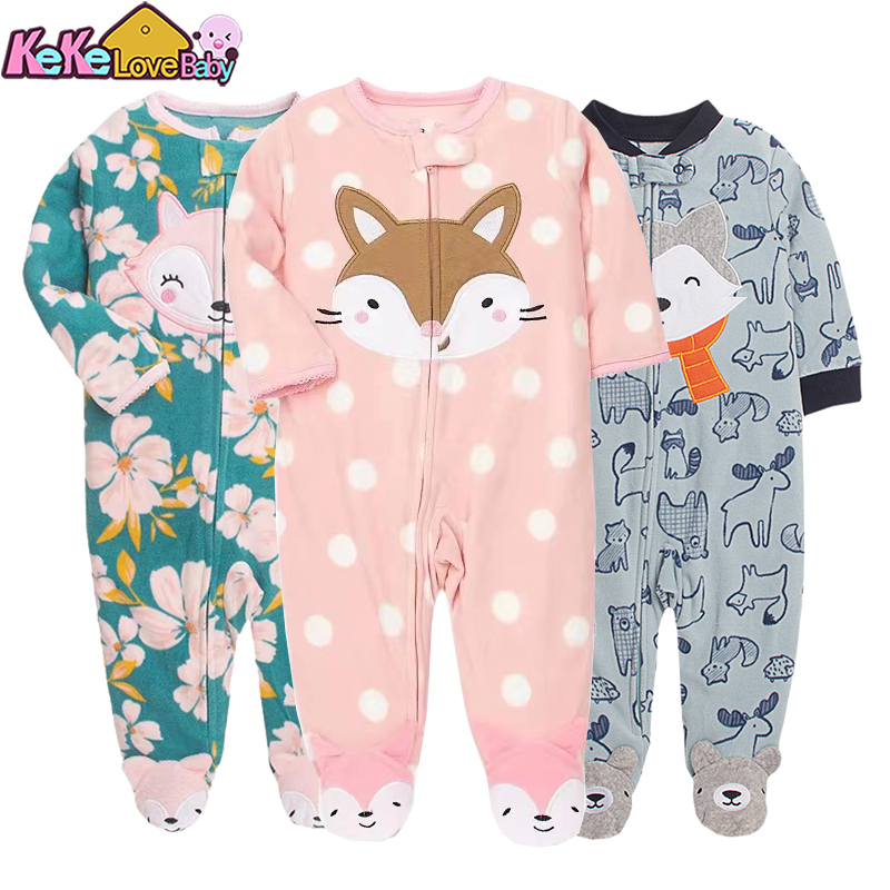 Newborn Baby Boy Girl Rompers  - Baby Clothing Zipper のレビューと価格