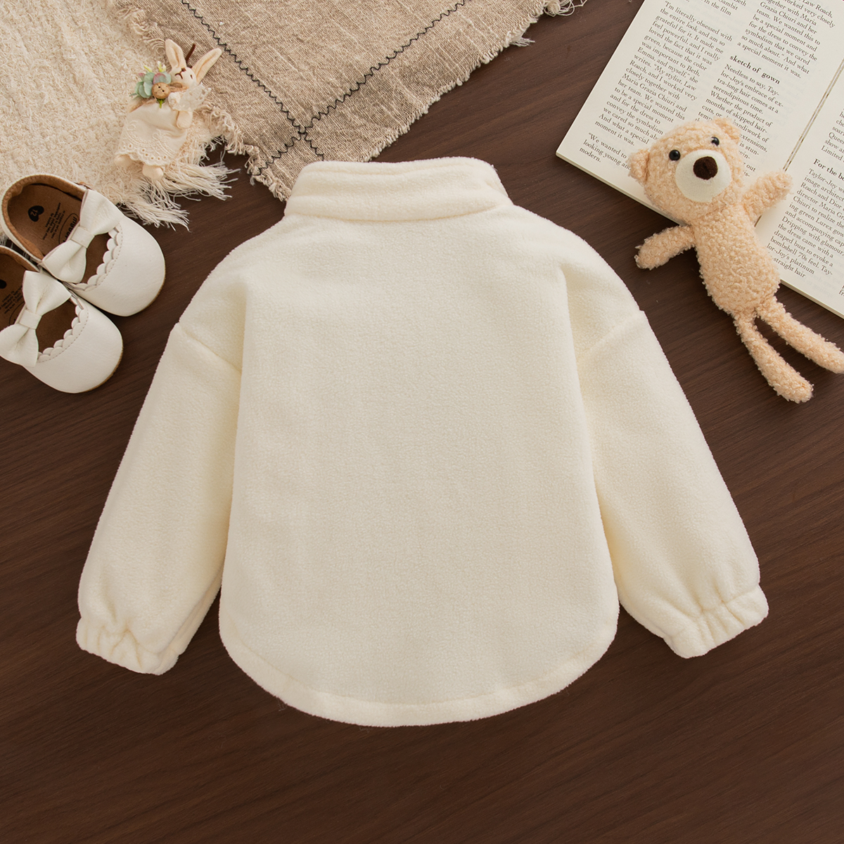 Girl Tops Spring And Autumn So - Baby Clothing Zipper のレビューと価格