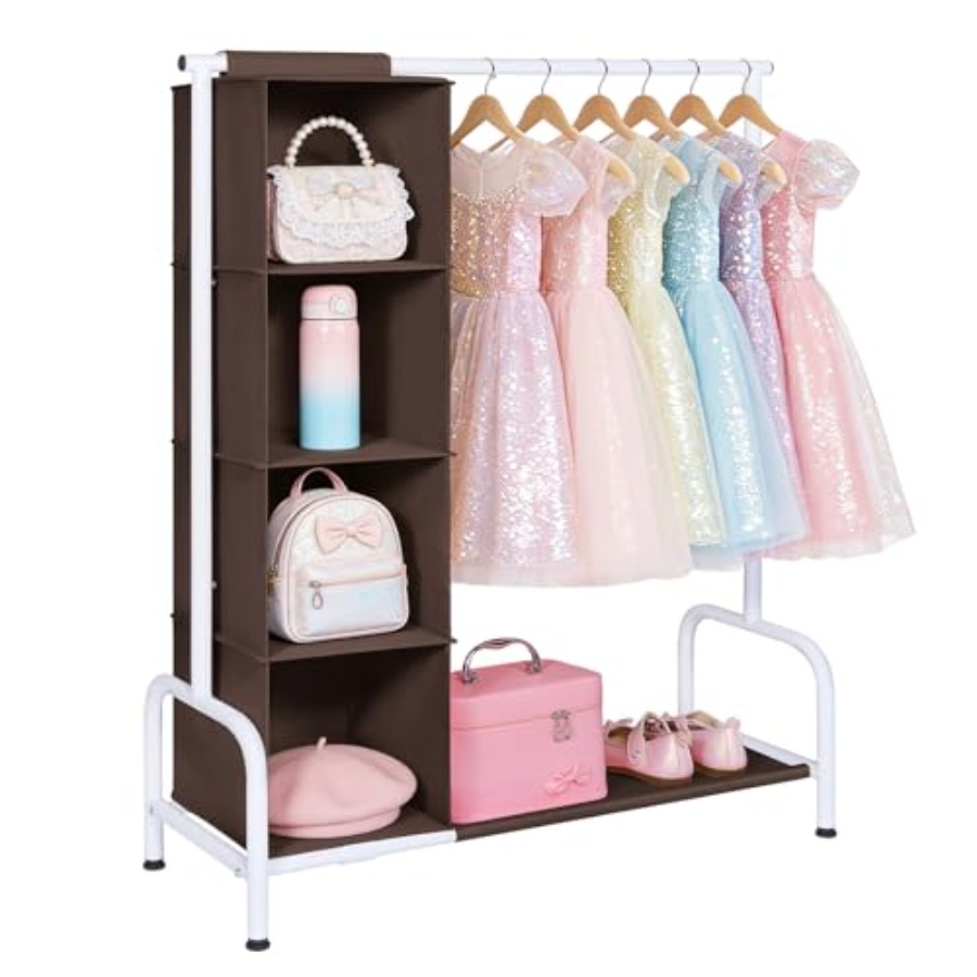 Clothing Rack with Hanging Org - Baby Clothing Wardrobe のレビューと価格