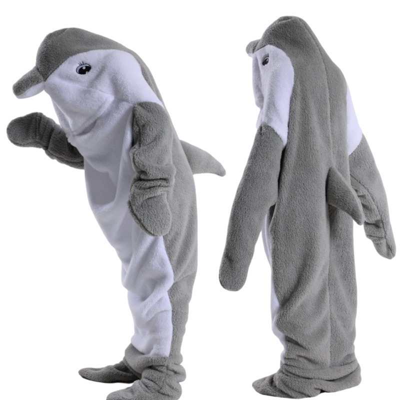 2024 Shark Dolphin Whale Sleep - Fleece Sleep Bag のレビューと価格