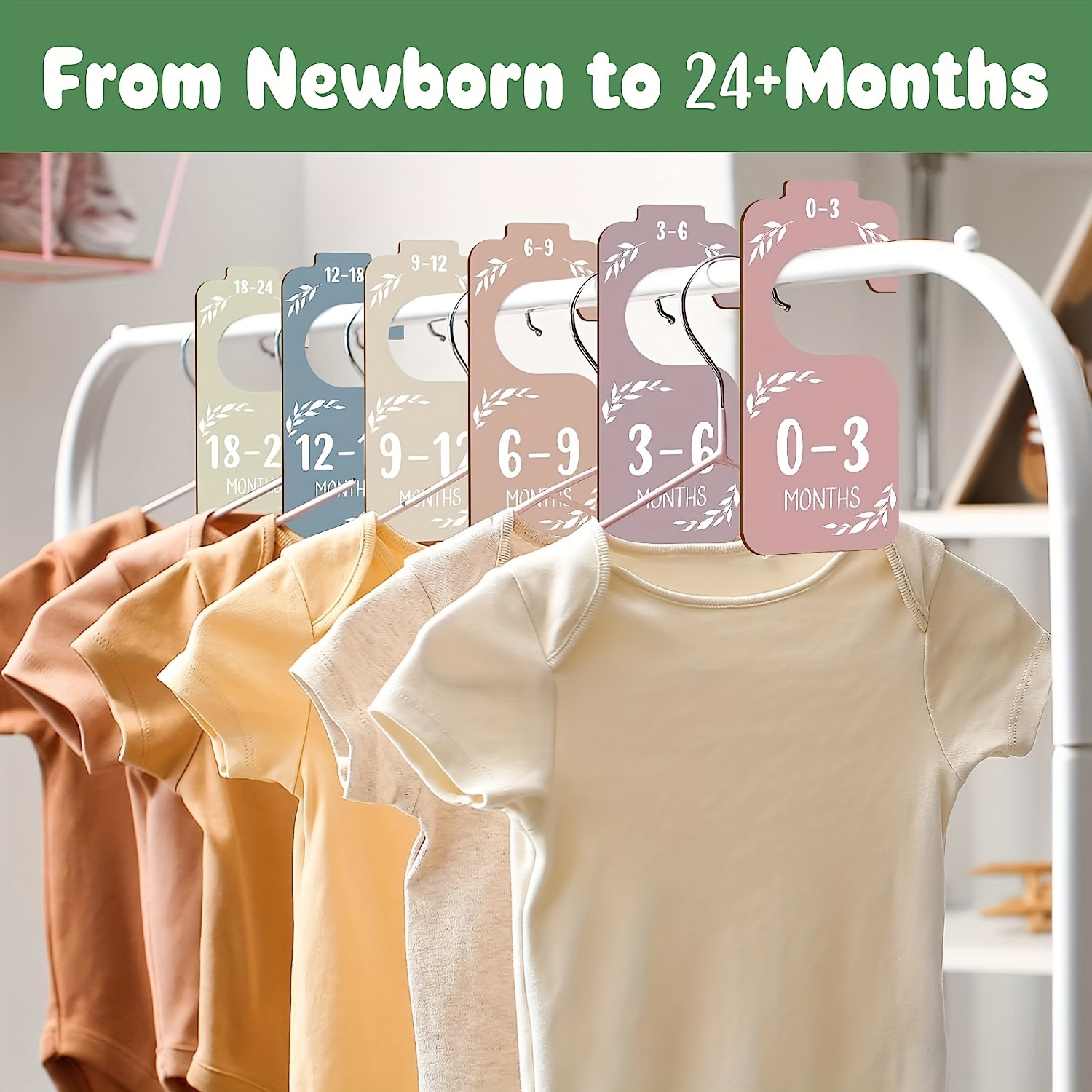 8pcs Wooden Baby Closet Divide - Baby Clothing Wardrobe のレビューと価格