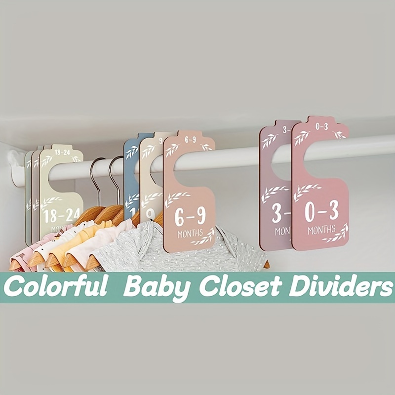 8pcs Wooden Baby Closet Divide - Baby Clothing Wardrobe のレビューと価格