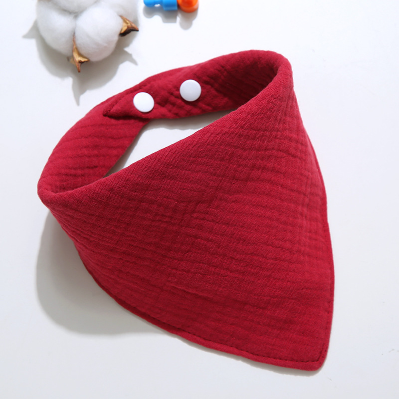 Soft Cotton Triangle Scarf Sol - Baby Clothing Fabric のレビューと価格