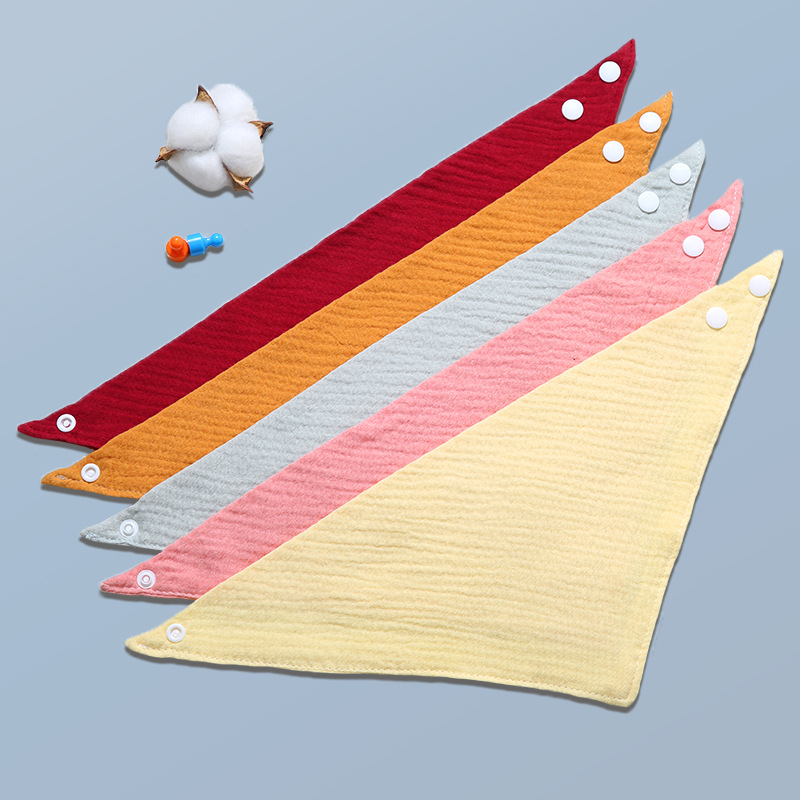 Soft Cotton Triangle Scarf Sol - Baby Clothing Fabric のレビューと価格