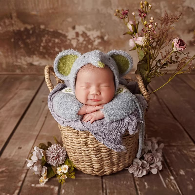 Newborn Photography Props Cute - Baby Clothing Elephant のレビューと価格