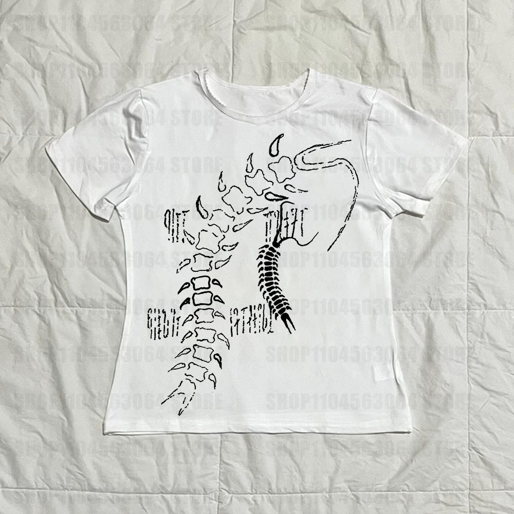 Y2k Top T-shirt Gothic Women's - Baby Y2K Clothing のレビューと価格