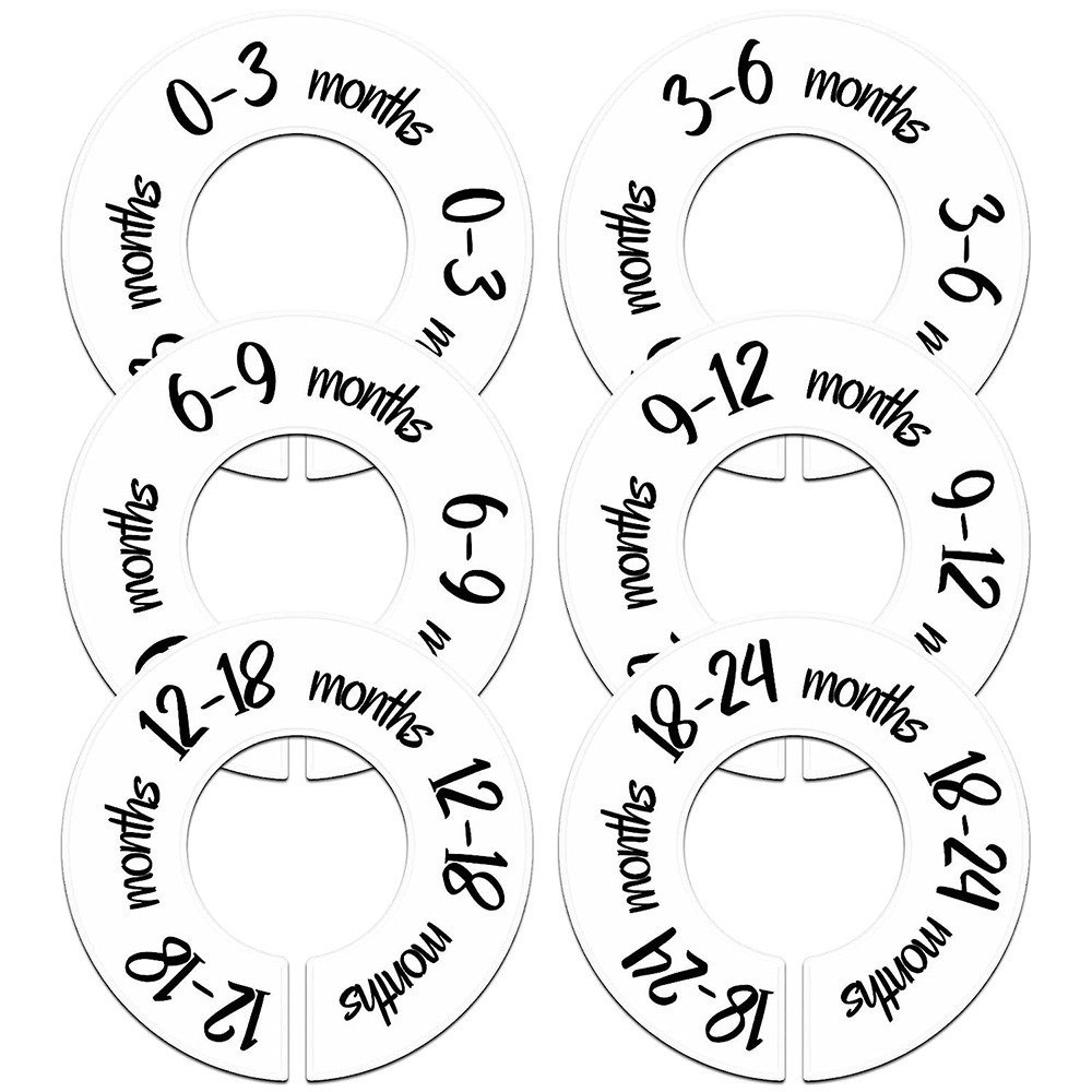 68/9Pcs Organizing Hangers Bab - Baby Clothing Wardrobe のレビューと価格