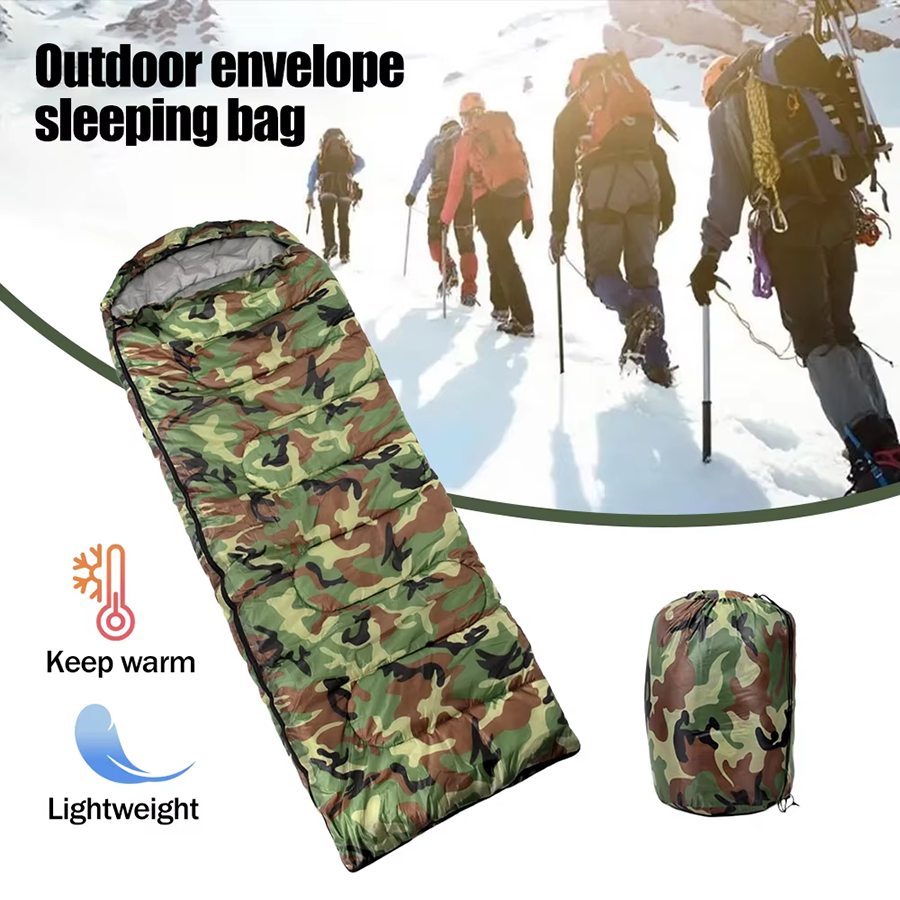 Dirt Proof Sleeping Bag Camouf - Fleece Sleep Bag のレビューと価格