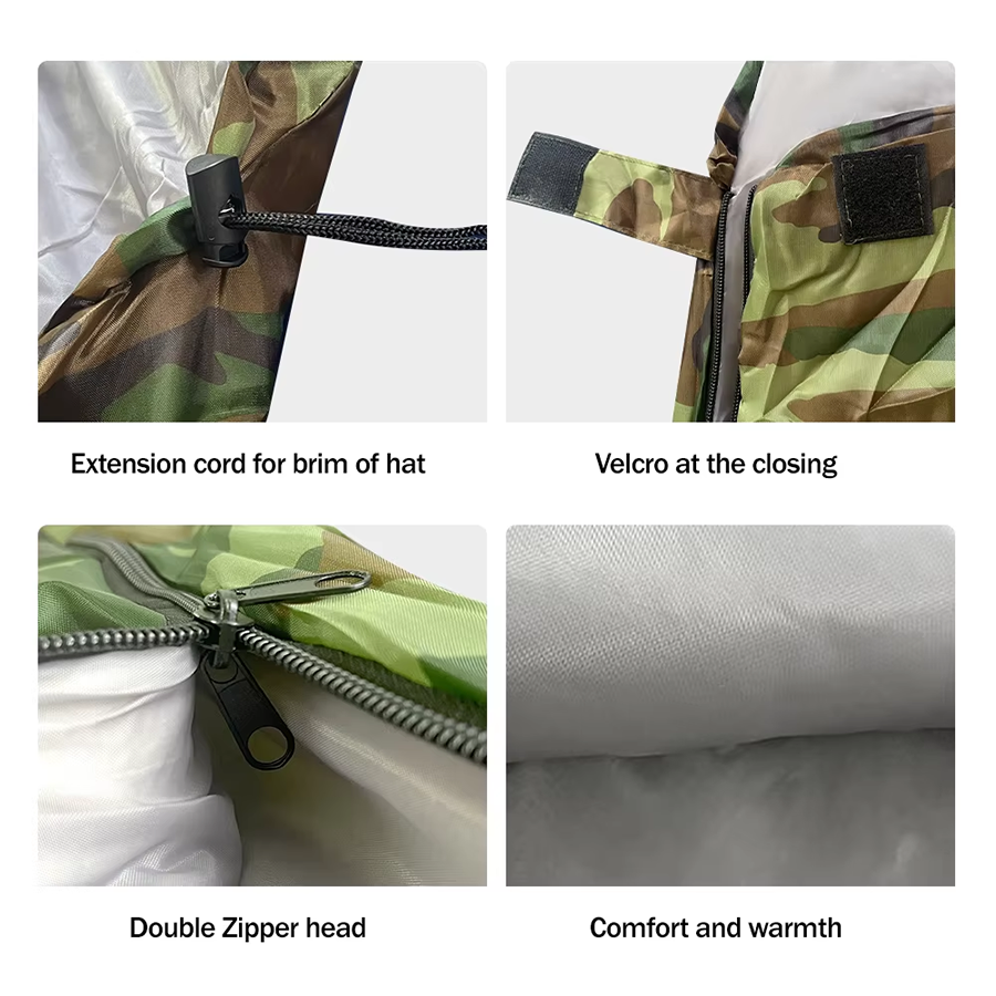 Dirt Proof Sleeping Bag Camouf - Fleece Sleep Bag のレビューと価格
