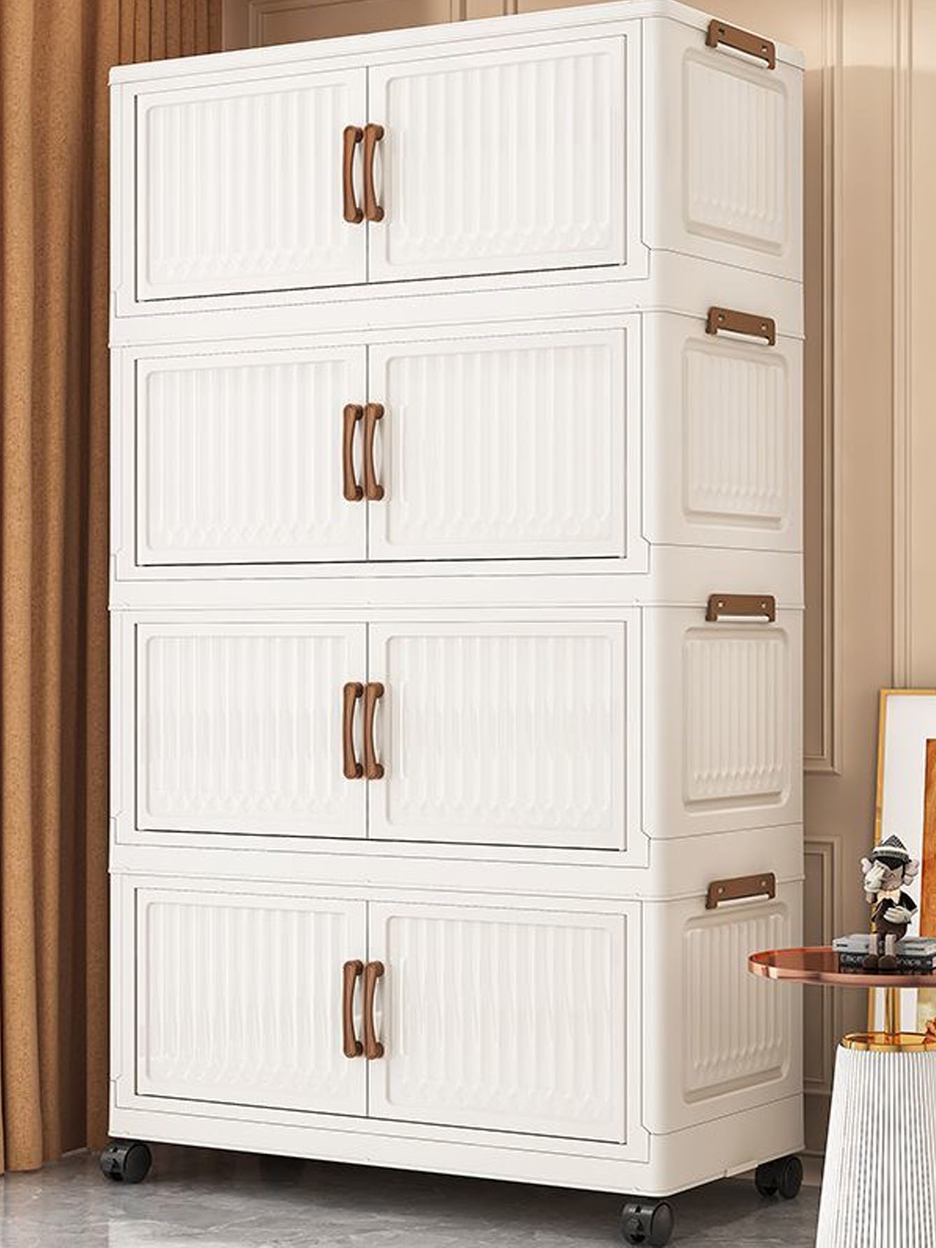 Foldable No-Install Multi-Laye - Baby Clothing Wardrobe のレビューと価格