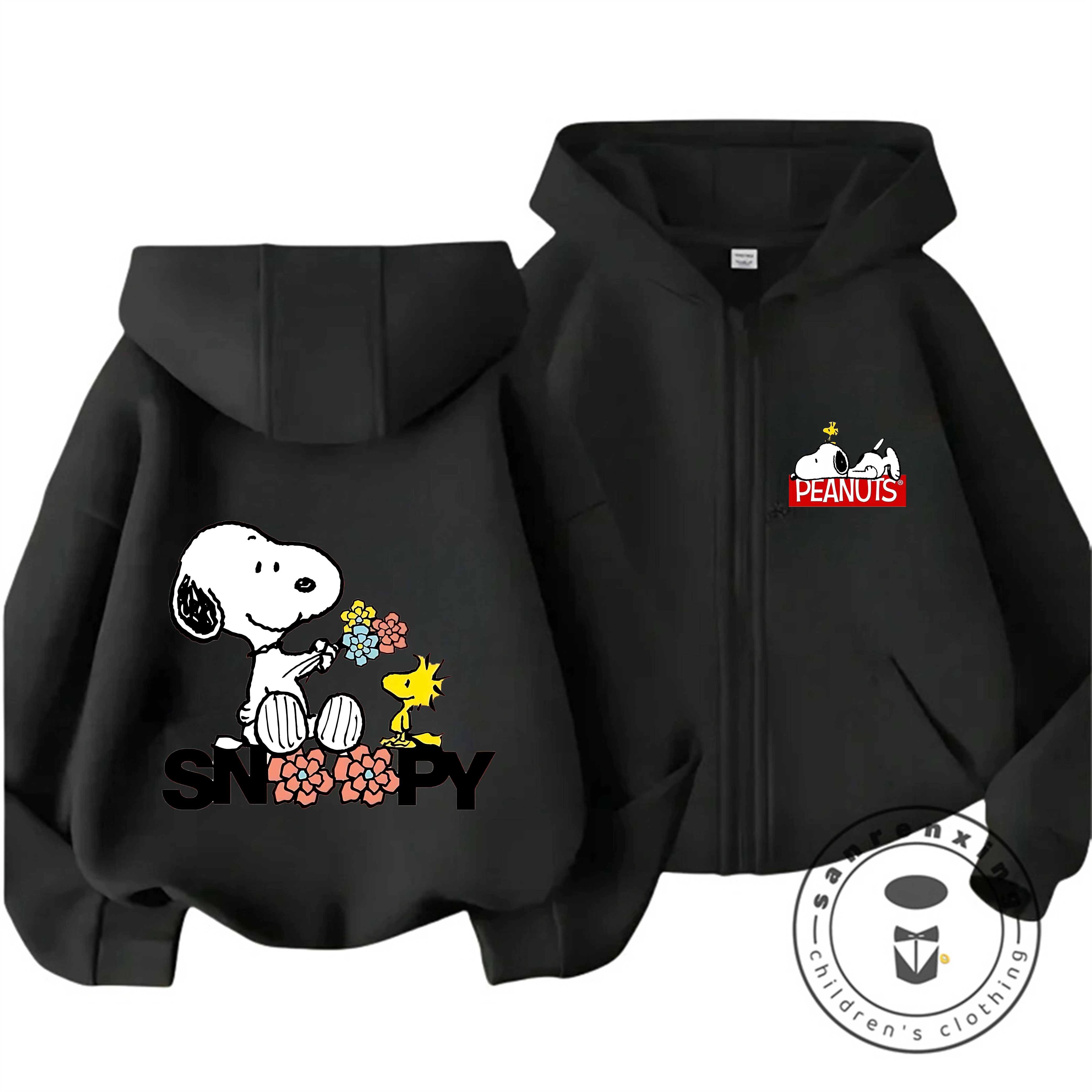 Cute Cartoon Zipper Hoodie Aut - Baby Clothing Zipper のレビューと価格