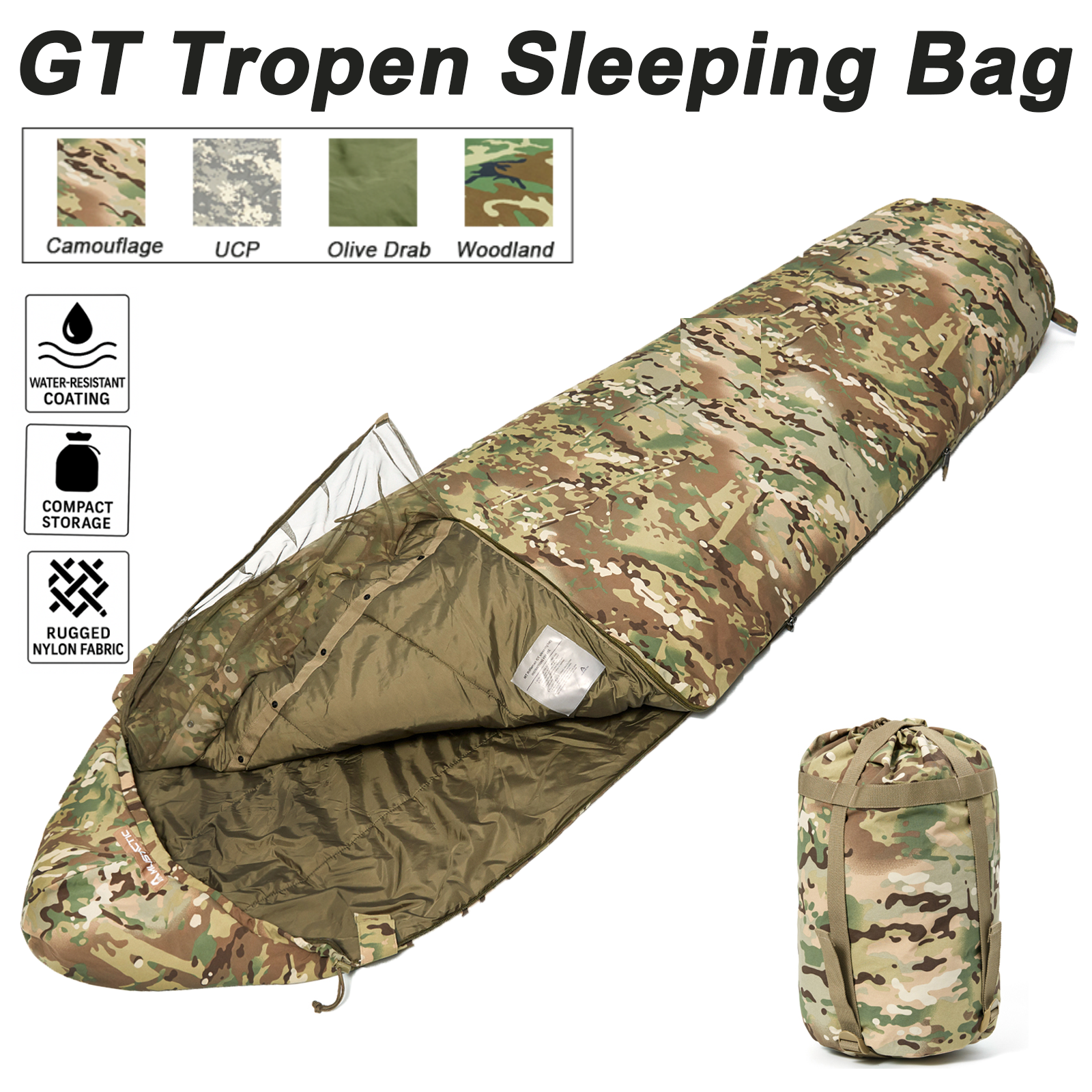 Akmax GT Tactical Military Sle - Fleece Sleep Bag のレビューと価格