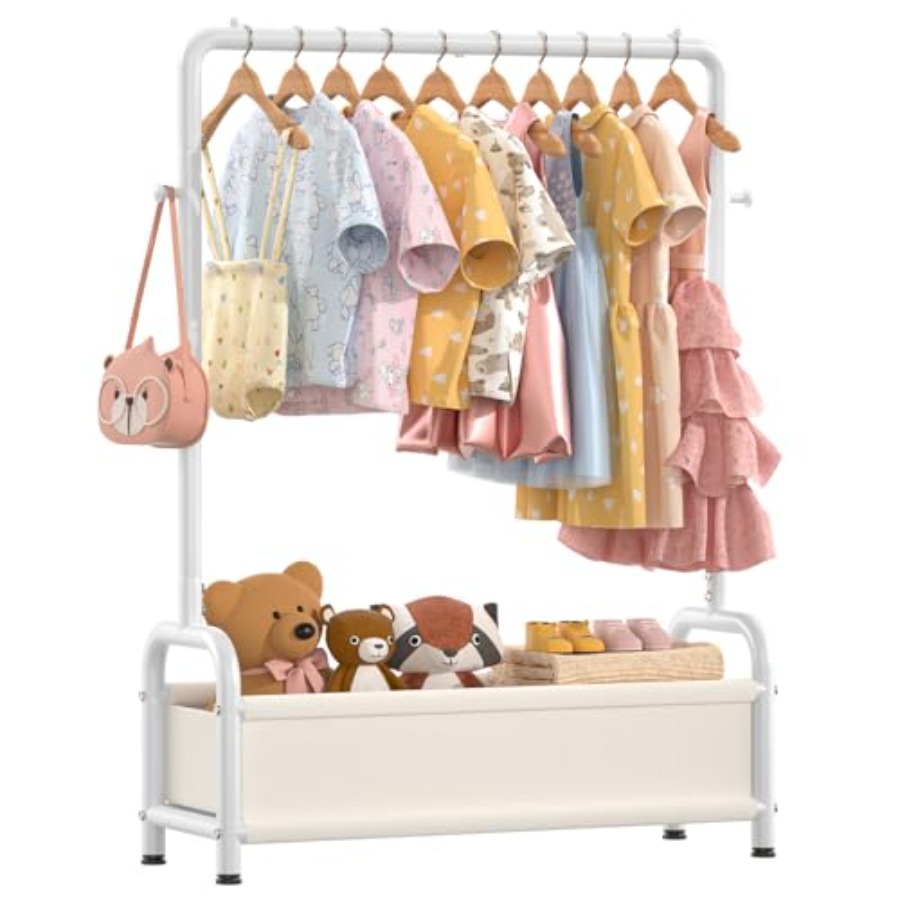 Clothing Rack with Storage She - Baby Clothing Wardrobe のレビューと価格