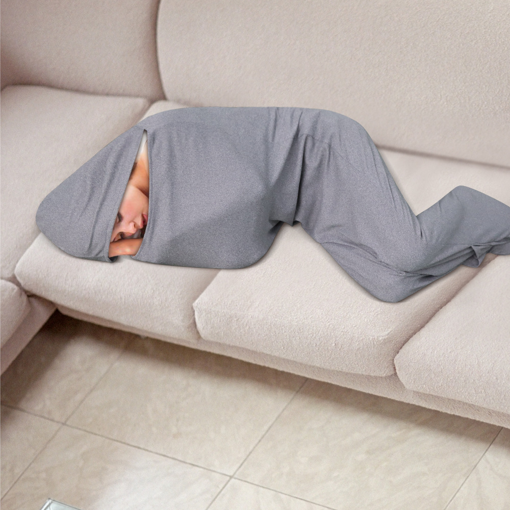 1PCS Comfortable Shark Sleepin - Fleece Sleep Bag のレビューと価格