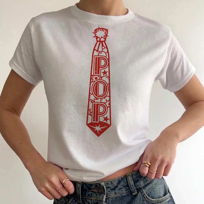 Trendy baby T-shirt with tie,  - Baby Y2K Clothing のレビューと価格
