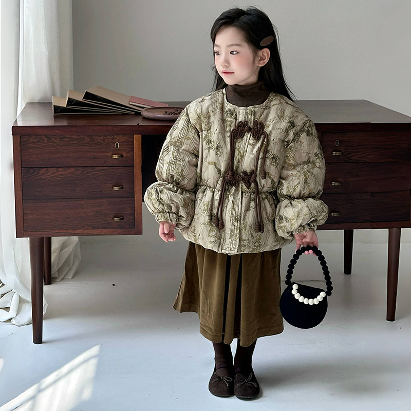 Girls Chinese Style Coat 2026  - Baby Clothing Zipper のレビューと価格