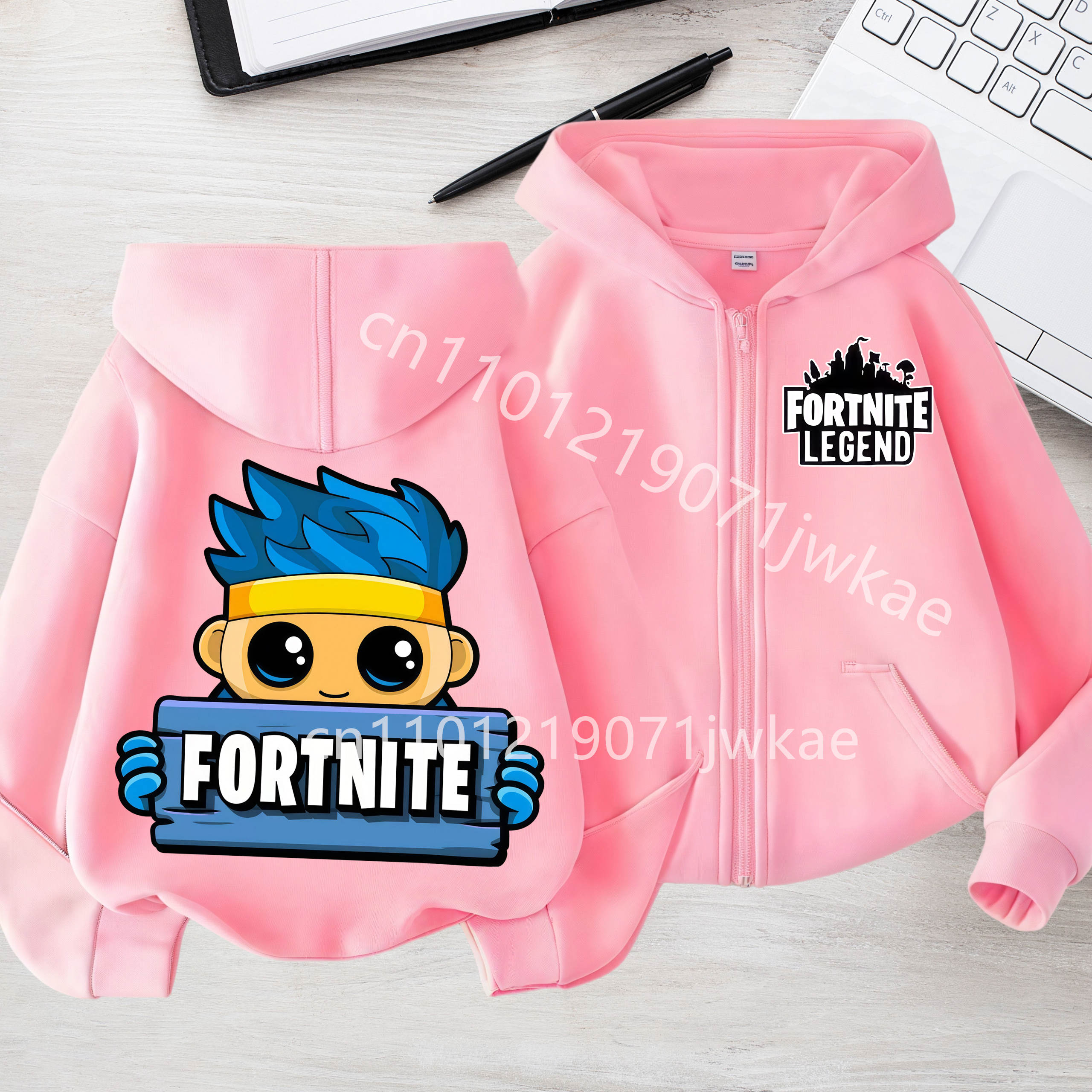 Fortnites Kids Zipper Hooded C - Baby Clothing Zipper のレビューと価格