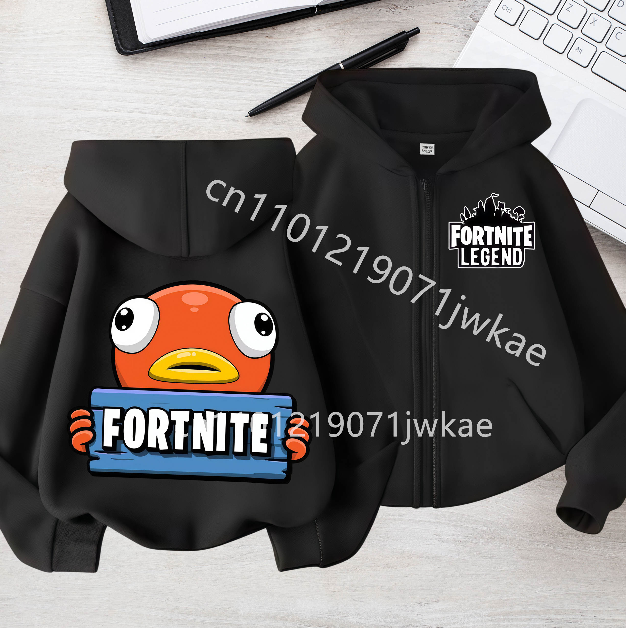 Fortnites Kids Zipper Hooded C - Baby Clothing Zipper のレビューと価格
