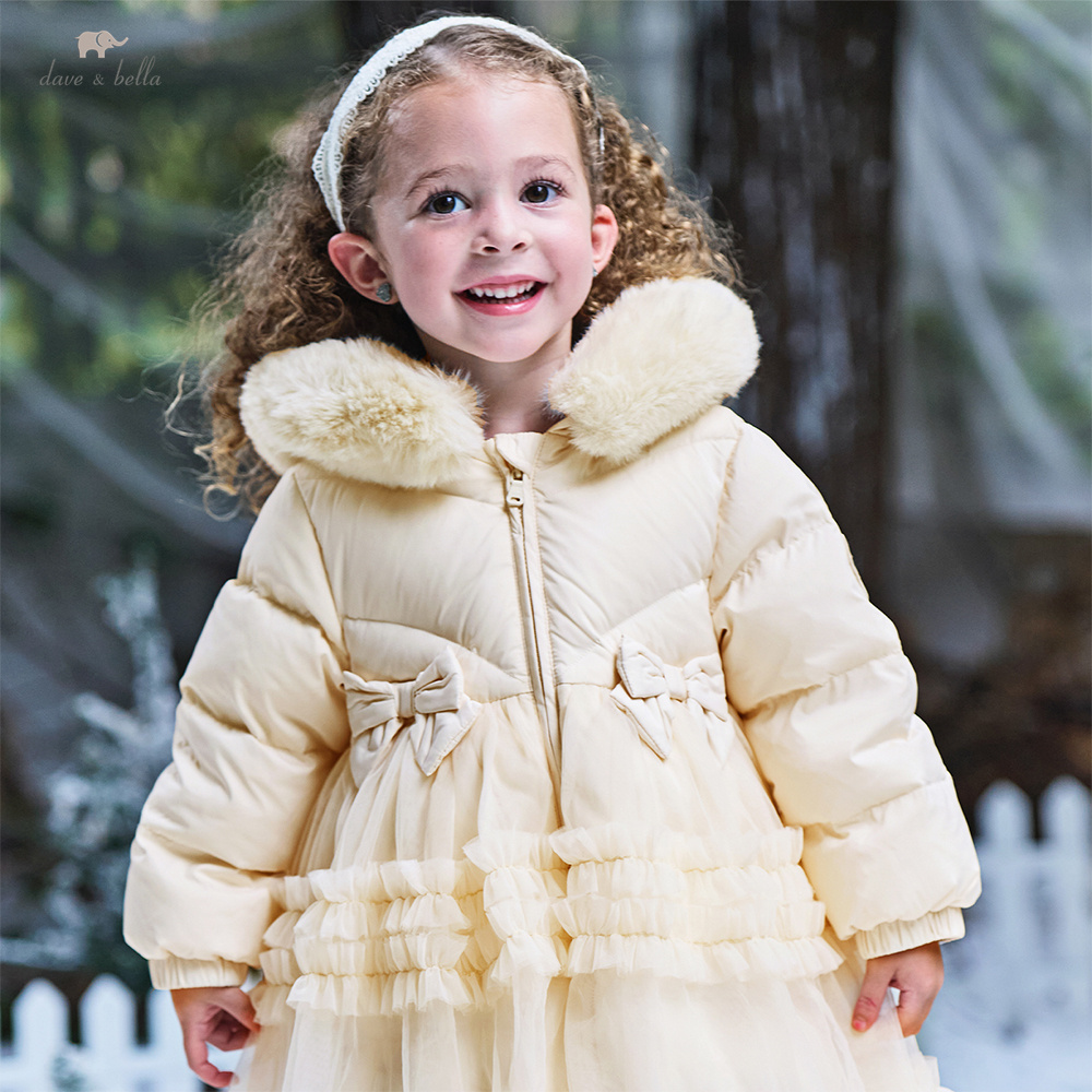 Dave Bella Girls Down Jacket A - Baby Clothing Zipper のレビューと価格