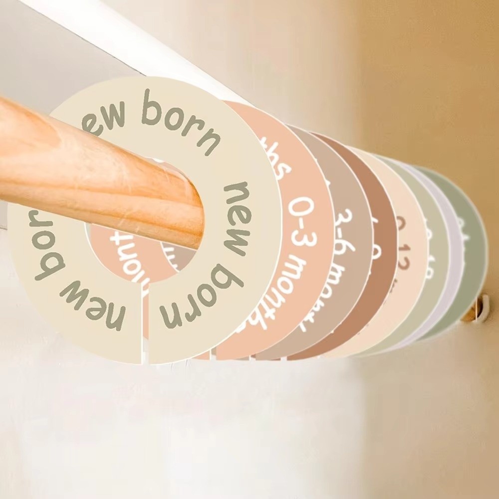 68/9Pcs Organizing Hangers Bab - Baby Clothing Wardrobe のレビューと価格