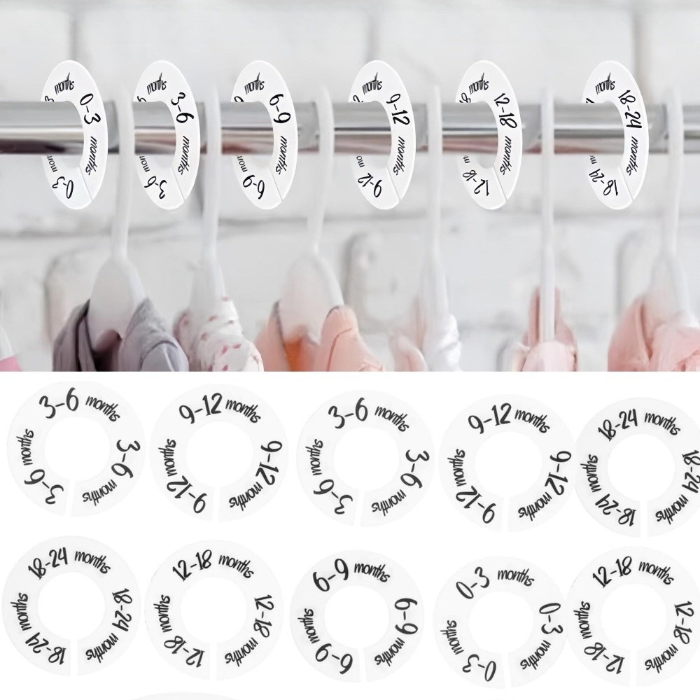 68/9Pcs Organizing Hangers Bab - Baby Clothing Wardrobe のレビューと価格