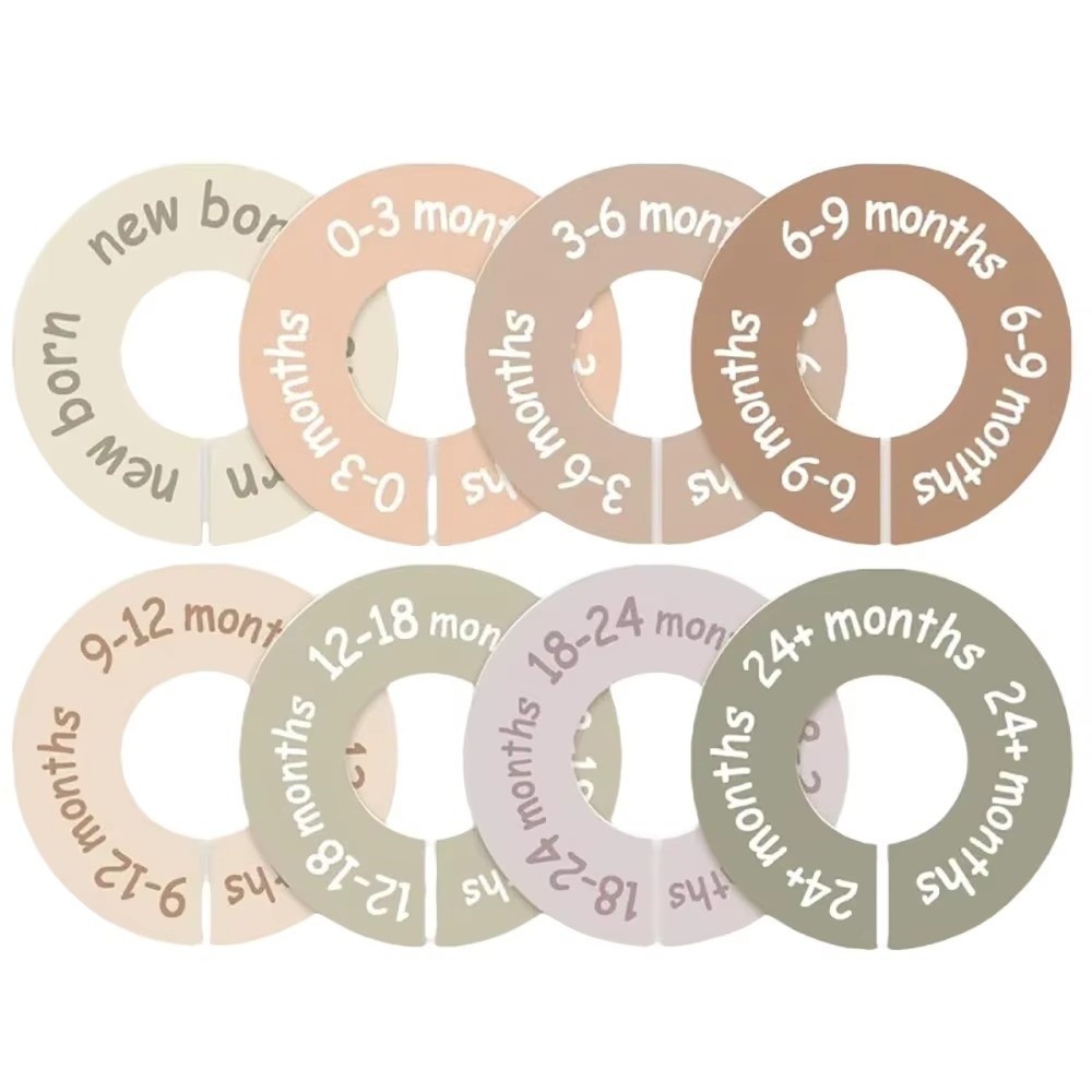 68/9Pcs Organizing Hangers Bab - Baby Clothing Wardrobe のレビューと価格