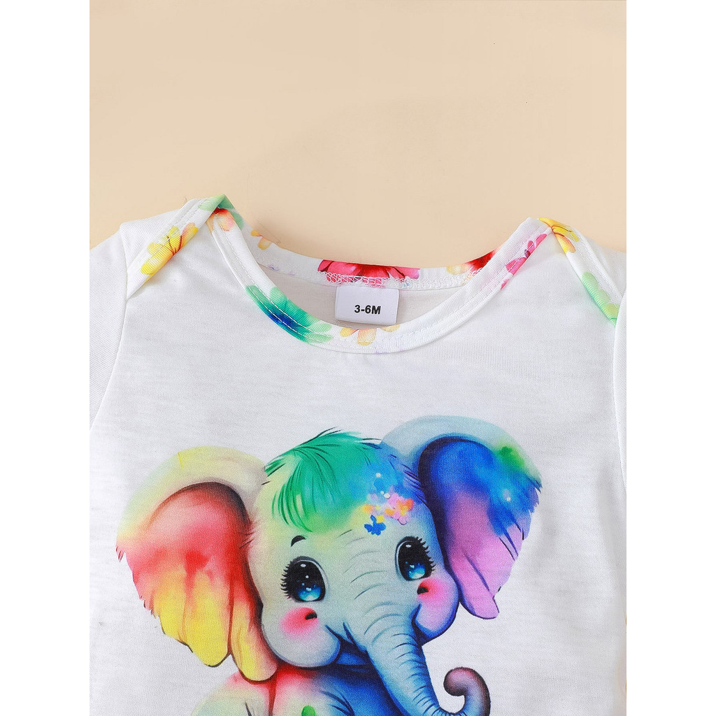 3PCS Newborn Baby Girl Clothin - Baby Clothing Elephant のレビューと価格