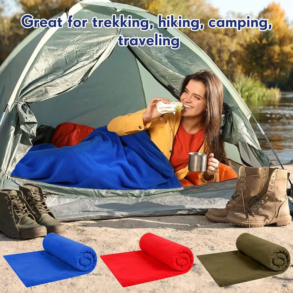 Portable Soft Fleece Sleeping  - Fleece Sleep Bag のレビューと価格