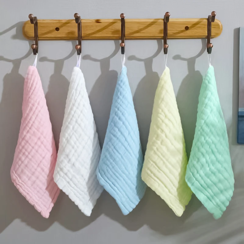 5pcs Baby Muslin Washcloths Bu - Baby Clothing Fabric のレビューと価格